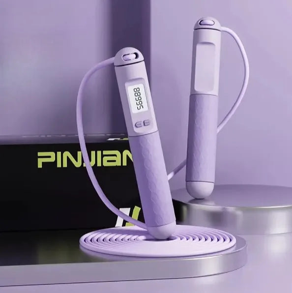 SmartJump Pro: Corda de Pular com Contador - Treino Inteligente para Fitness e Emagrecimento - SOULFITT