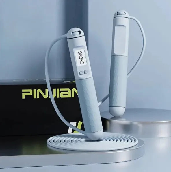 SmartJump Pro: Corda de Pular com Contador - Treino Inteligente para Fitness e Emagrecimento - SOULFITT