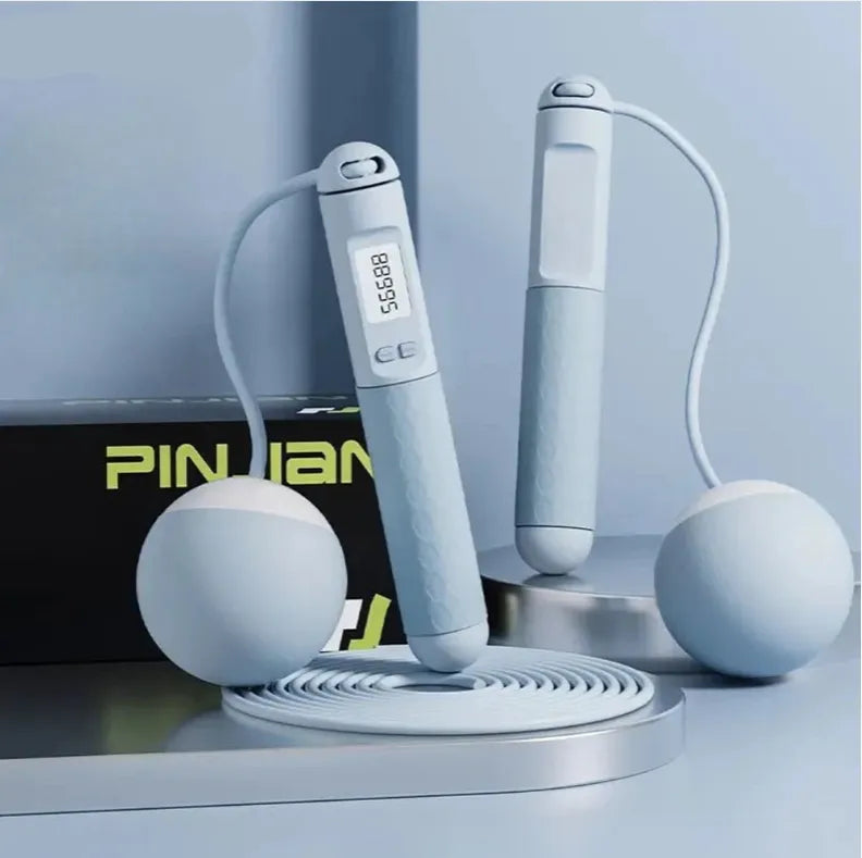 SmartJump Pro: Corda de Pular com Contador - Treino Inteligente para Fitness e Emagrecimento - SOULFITT