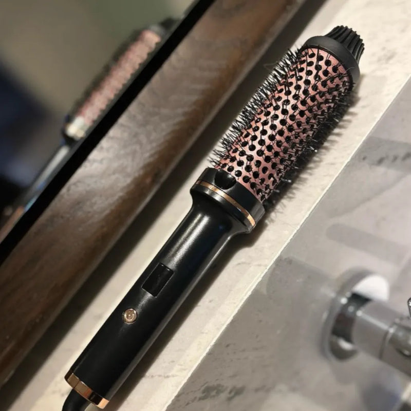 GlowLiss Pro - Escova térmica sem ar quente & silenciosa [Resultado de salão!] - SOULFITT