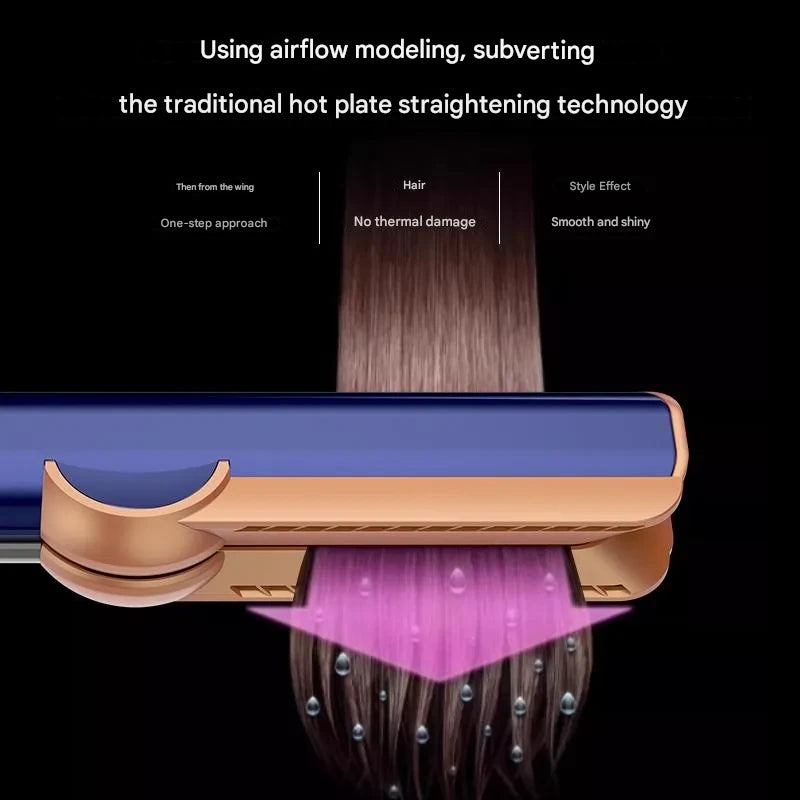 AirLess Pro 2 in 1: Straightens and Dries Your Hair with Advanced Technology!