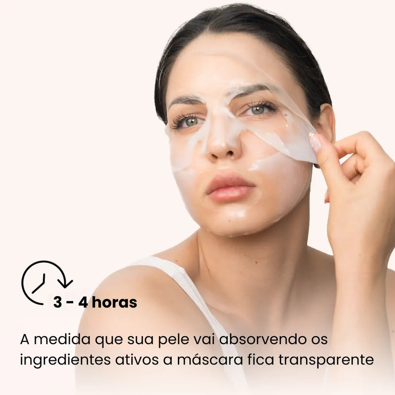 DermaGlow Botox+ - Máscara de colágeno + Ativo Botox - SOULFITT