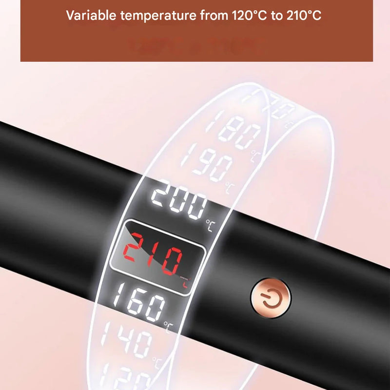 GlowLiss Pro - Silent & No-Help Thermal Brush [Salon-quality results!]