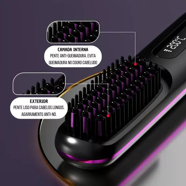 Diga Adeus ao Frizz com o PureLiss – O Alisador que Vai Mudar Sua Rotina! - SOULFITT