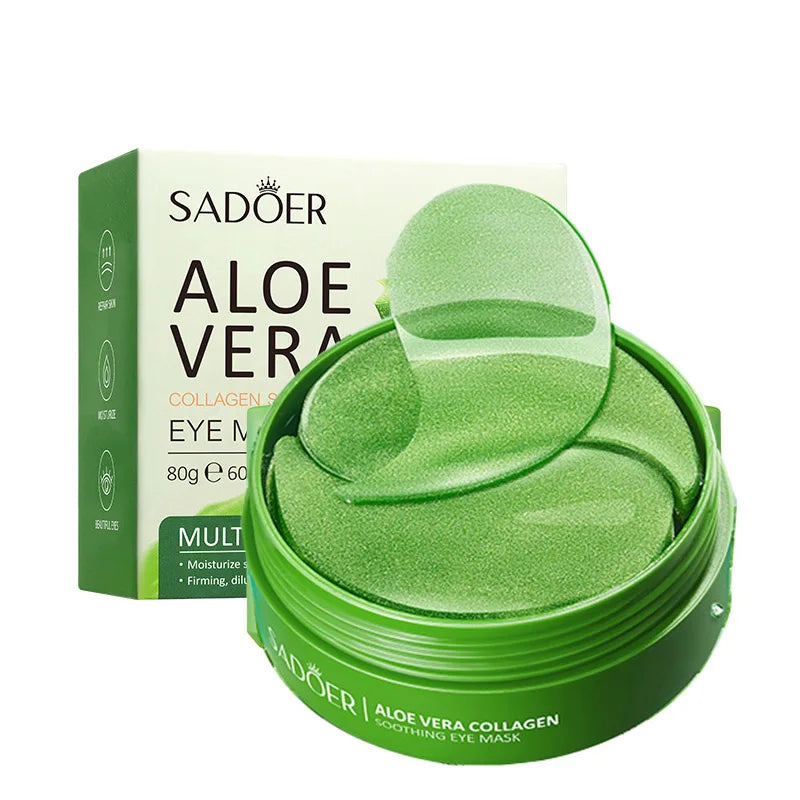 Renove Seu Olhar com a Máscara de Aloe Vera e Colágeno: 60 Máscaras para Um Olhar Radiante! - SOULFITT