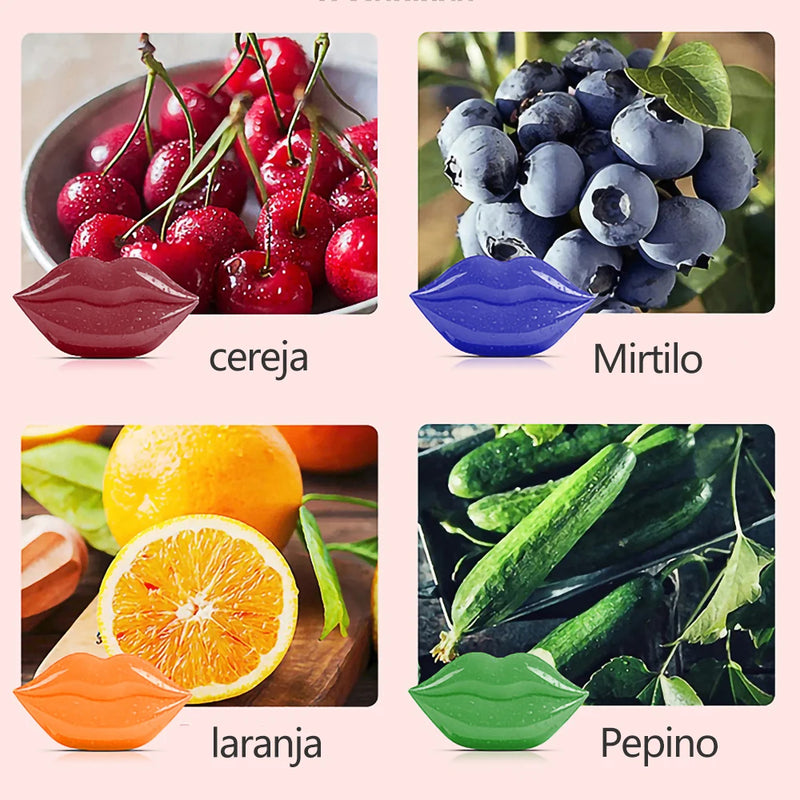 Máscara de Lip SERSANLOVE: 20 Máscaras para Lábios Hidratados, Suaves e Sem Linhas! - SOULFITT