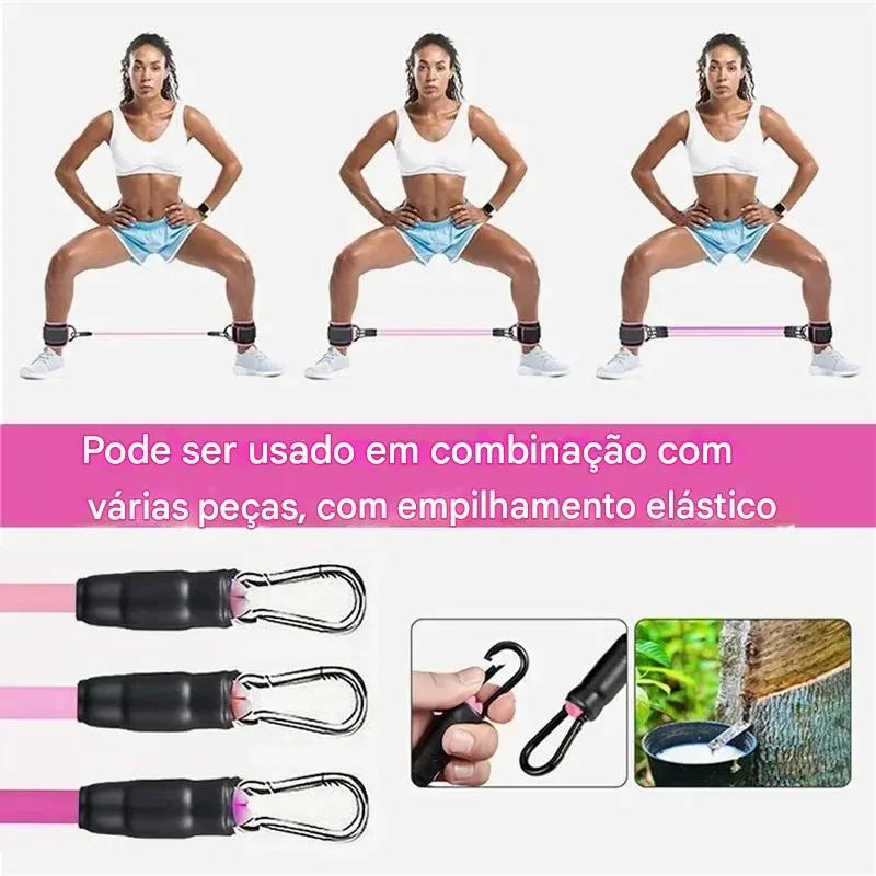 AnkleFit Pro – Defina Pernas e Glúteos com Treinos Intensos! - SOULFITT