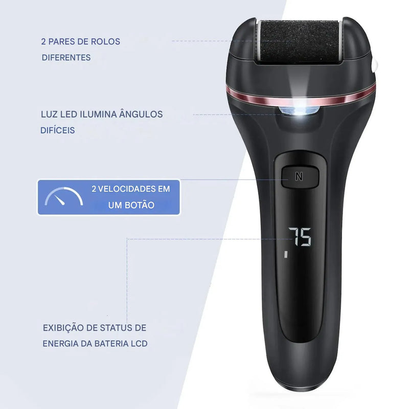 PedicurePro Elétrico – Cuide dos Seus Pés com Conforto e Praticidade em Casa - SOULFITT