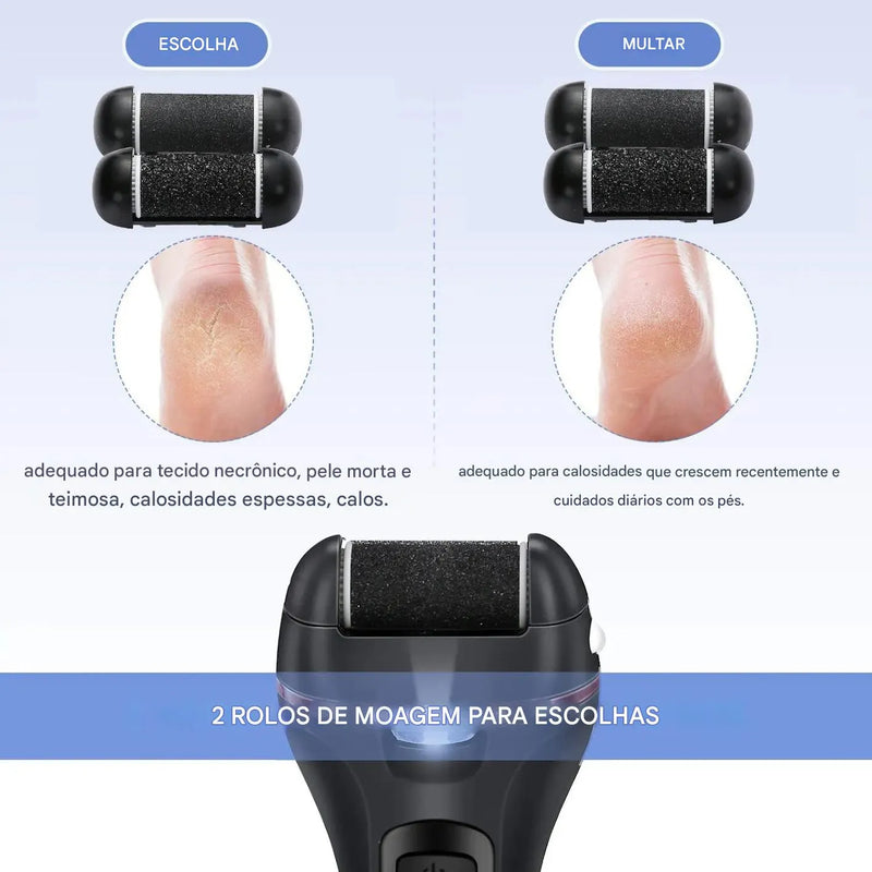 PedicurePro Elétrico – Cuide dos Seus Pés com Conforto e Praticidade em Casa - SOULFITT